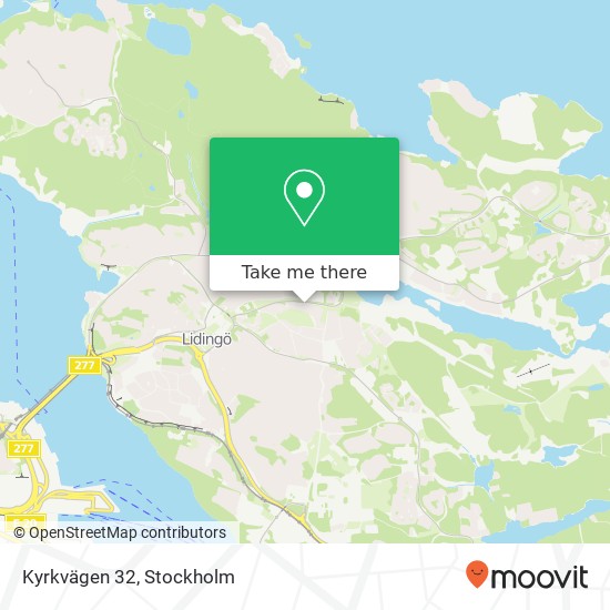 Kyrkvägen 32 map