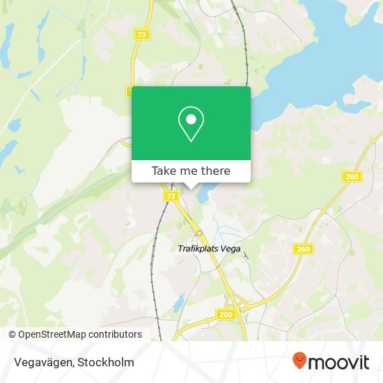 Vegavägen map