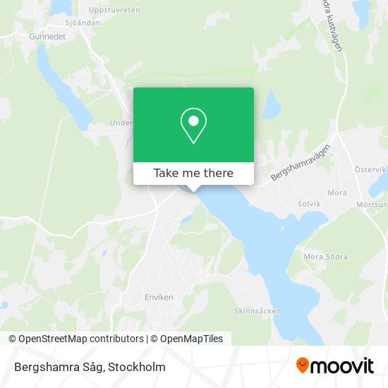 Bergshamra Såg map