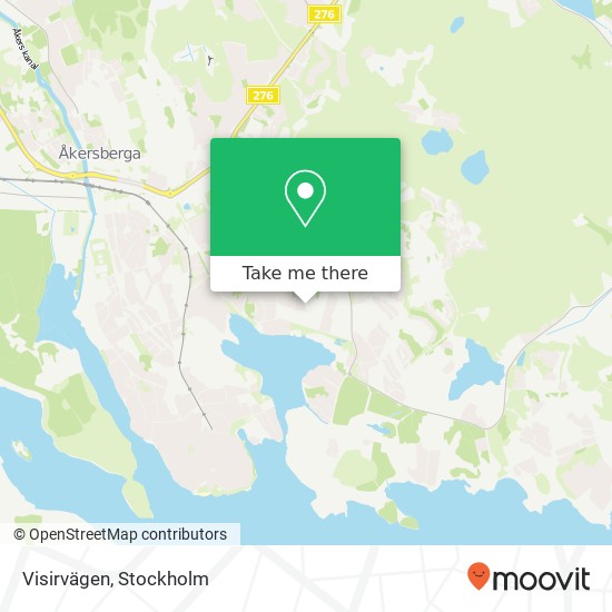 Visirvägen map