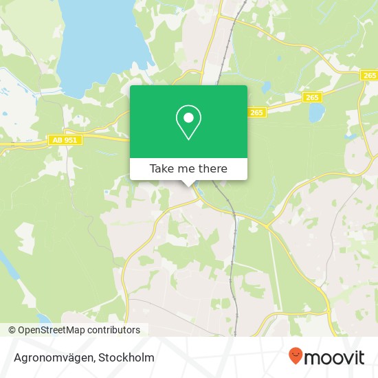 Agronomvägen map