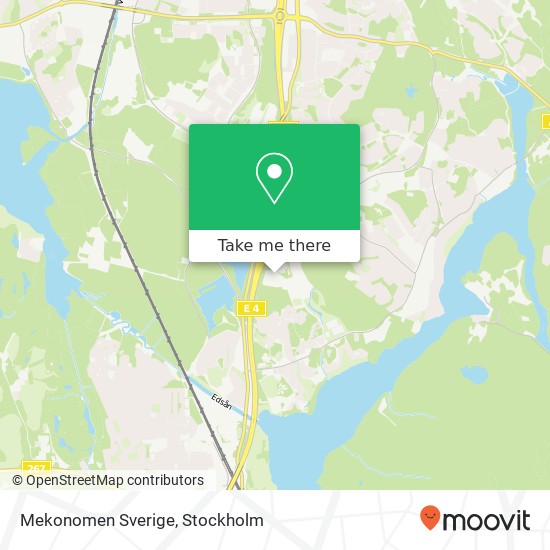 Mekonomen Sverige map