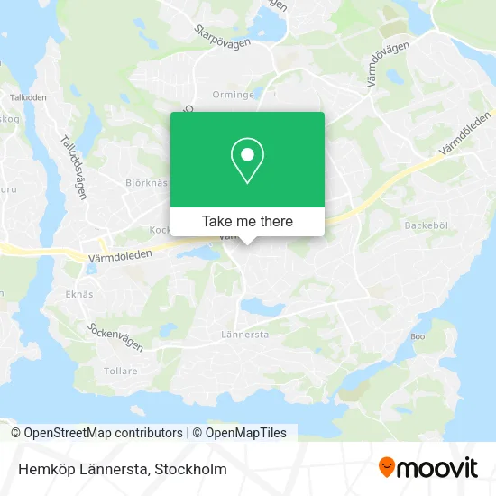 Hemköp Lännersta map