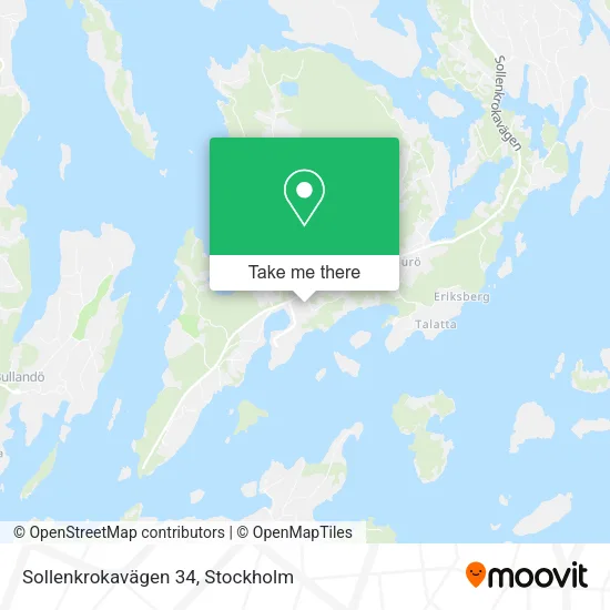Sollenkrokavägen 34 map