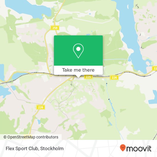 Flex Sport Club map