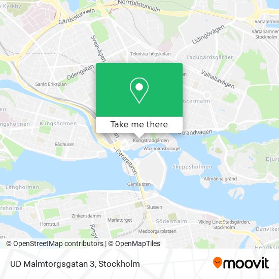 UD Malmtorgsgatan 3 map