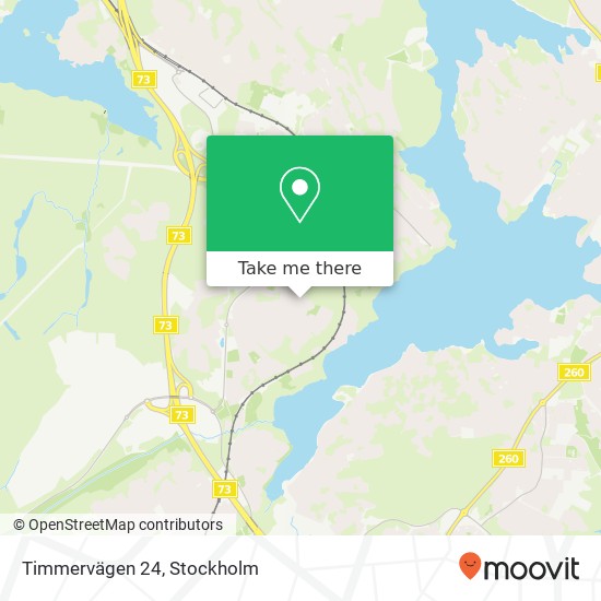 Timmervägen 24 map