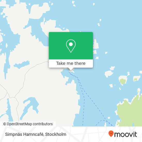 Simpnäs Hamncafé map