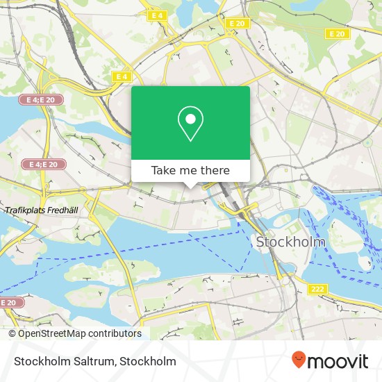 Stockholm Saltrum map