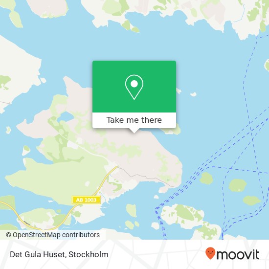 Det Gula Huset map