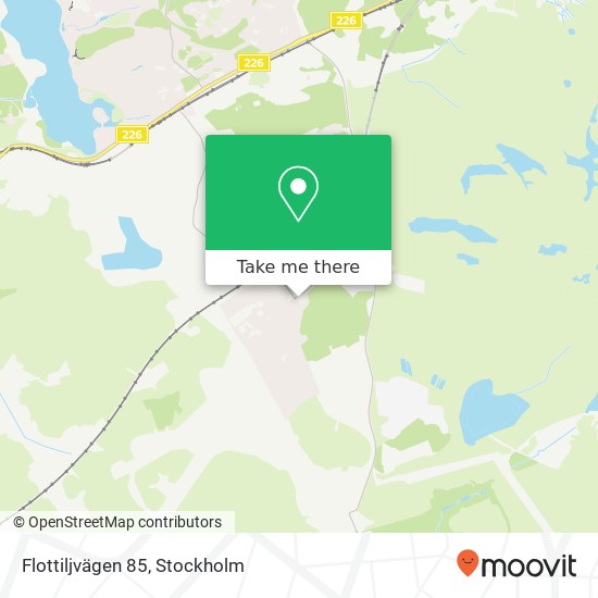 Flottiljvägen 85 map