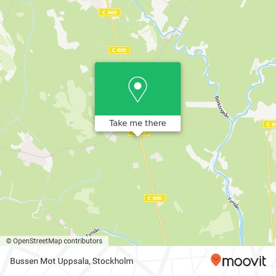 Bussen Mot Uppsala map