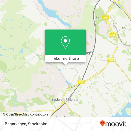 Bägarvägen map