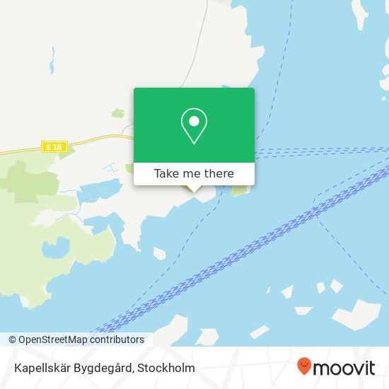 Kapellskär Bygdegård map