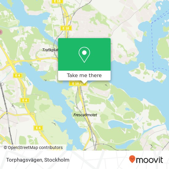 Torphagsvägen map