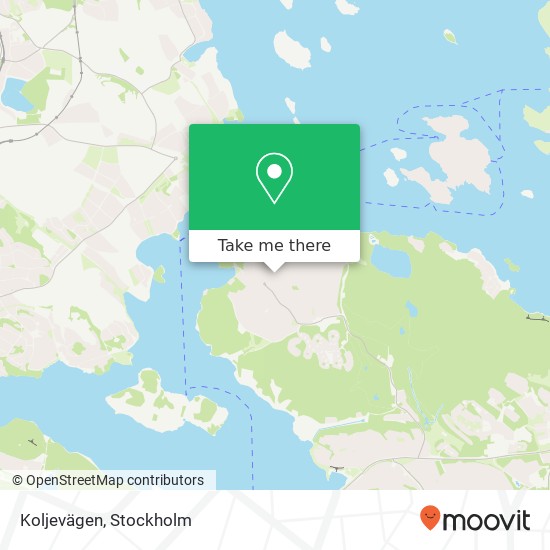 Koljevägen map