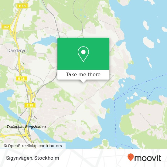 Sigynvägen map