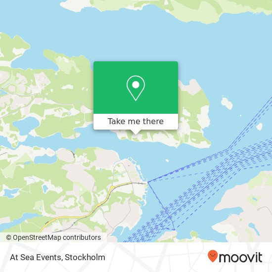 At Sea Events map