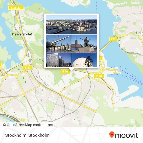 Stockholm map