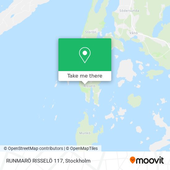 RUNMARÖ RISSELÖ 117 map