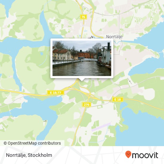 Norrtälje map