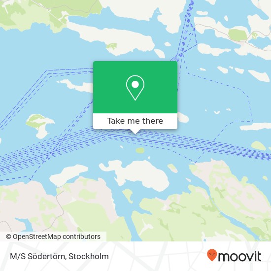 M/S Södertörn map