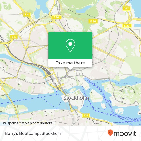 Barry's Bootcamp map