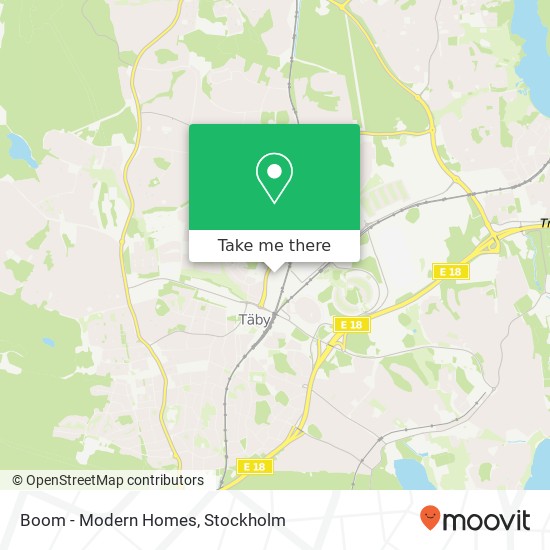 Boom - Modern Homes map