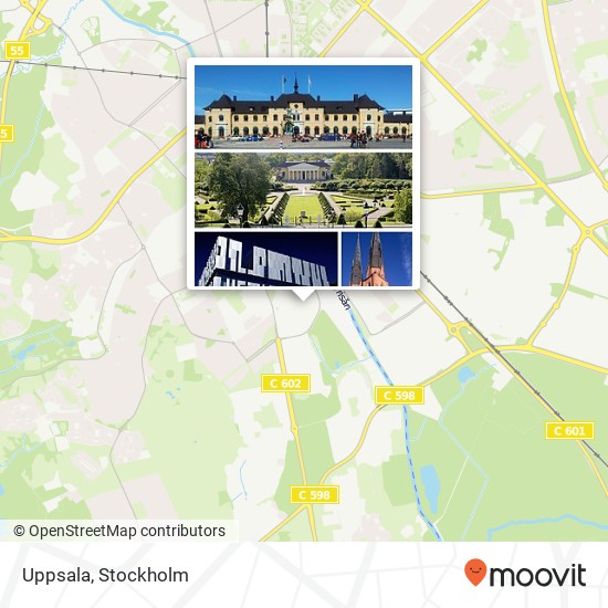 Uppsala map