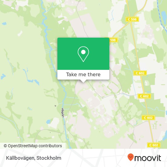 Källbovägen map