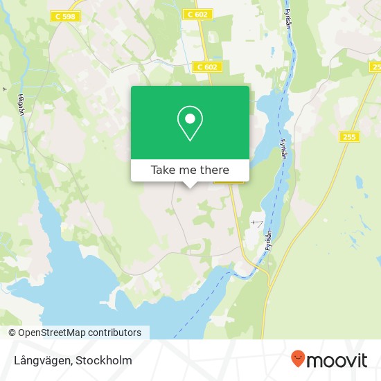 Långvägen map