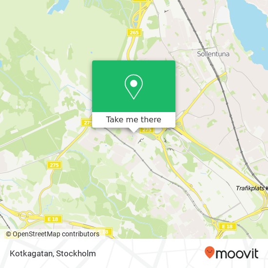 Kotkagatan map