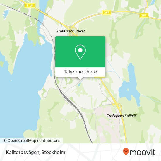 Källtorpsvägen map