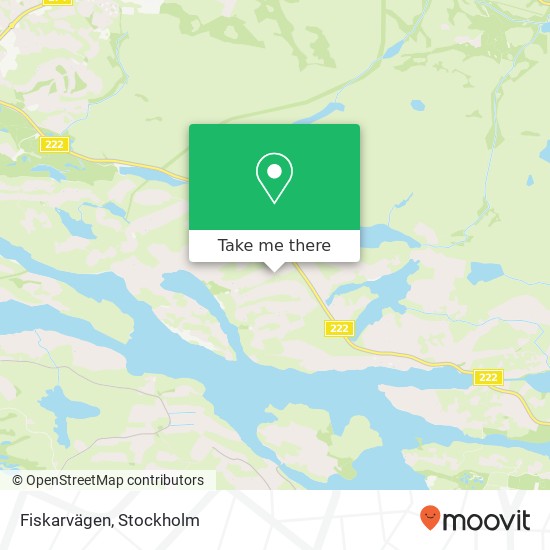 Fiskarvägen map