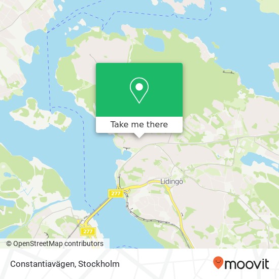 Constantiavägen map