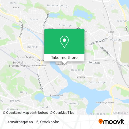 Hemvärnsgatan 15 map