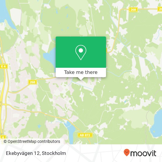 Ekebyvägen 12 map