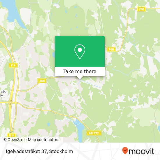 Igelvadsstråket 37 map