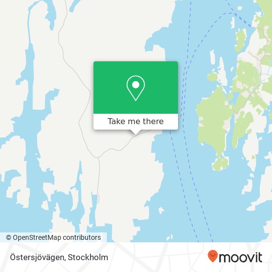 Östersjövägen map