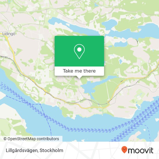 Lillgårdsvägen map