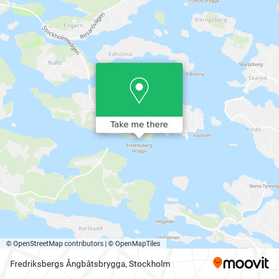 Fredriksbergs Ångbåtsbrygga map