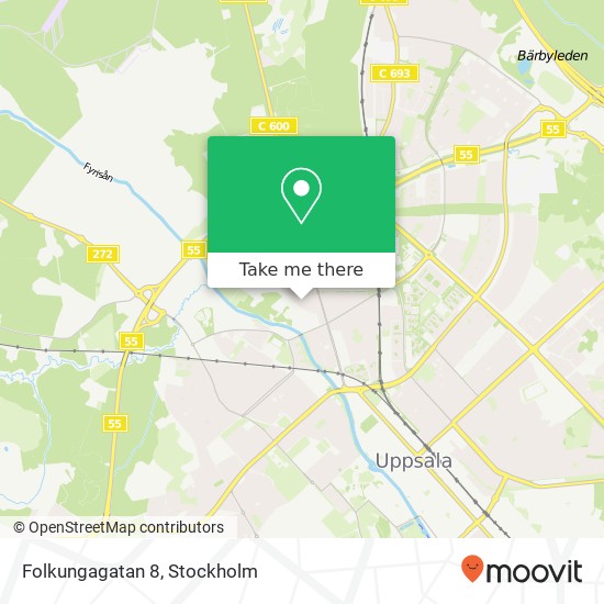 Folkungagatan 8 map