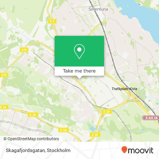 Skagafjordsgatan map