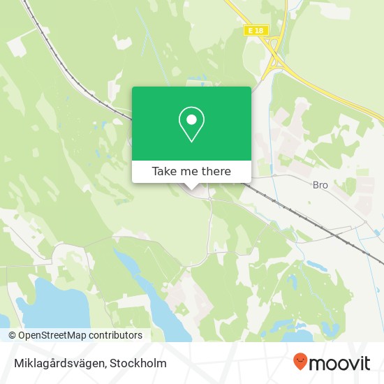 Miklagårdsvägen map