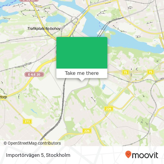 Importörvägen 5 map