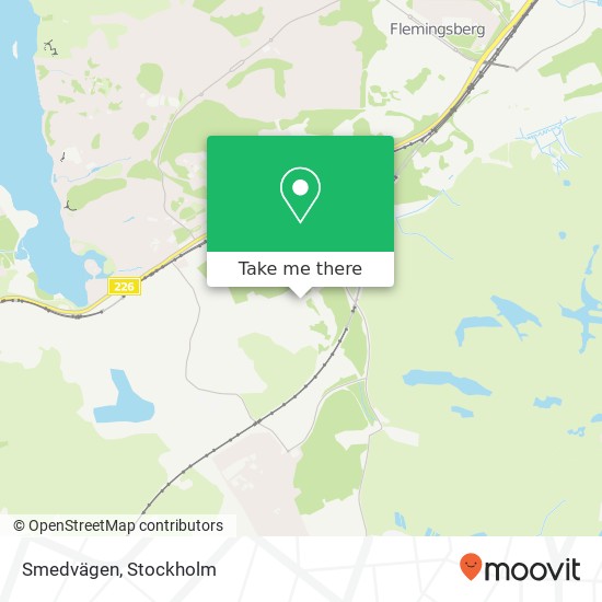 Smedvägen map