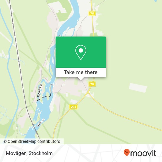 Movägen map