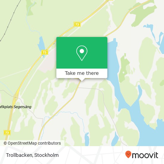 Trollbacken map