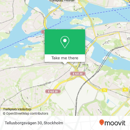 Tellusborgsvägen 30 map