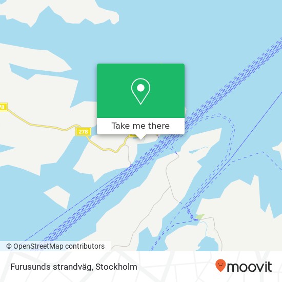 Furusunds strandväg map